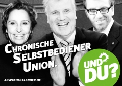 Die Grünen - Selbstbediener Plakat - Foto: gruene.de (CC BY-NC 3.0)