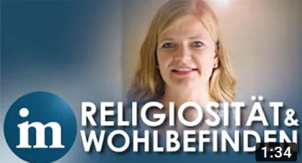 Religiosität & Wohlbefinden | In-Mind fragt Jana Berkessel 