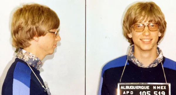 Bill Gates' Mug Shot
