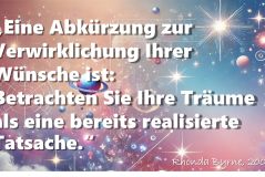 Was ist dran am Manifestieren? Das Universum als schwieriger Gesprächspartner